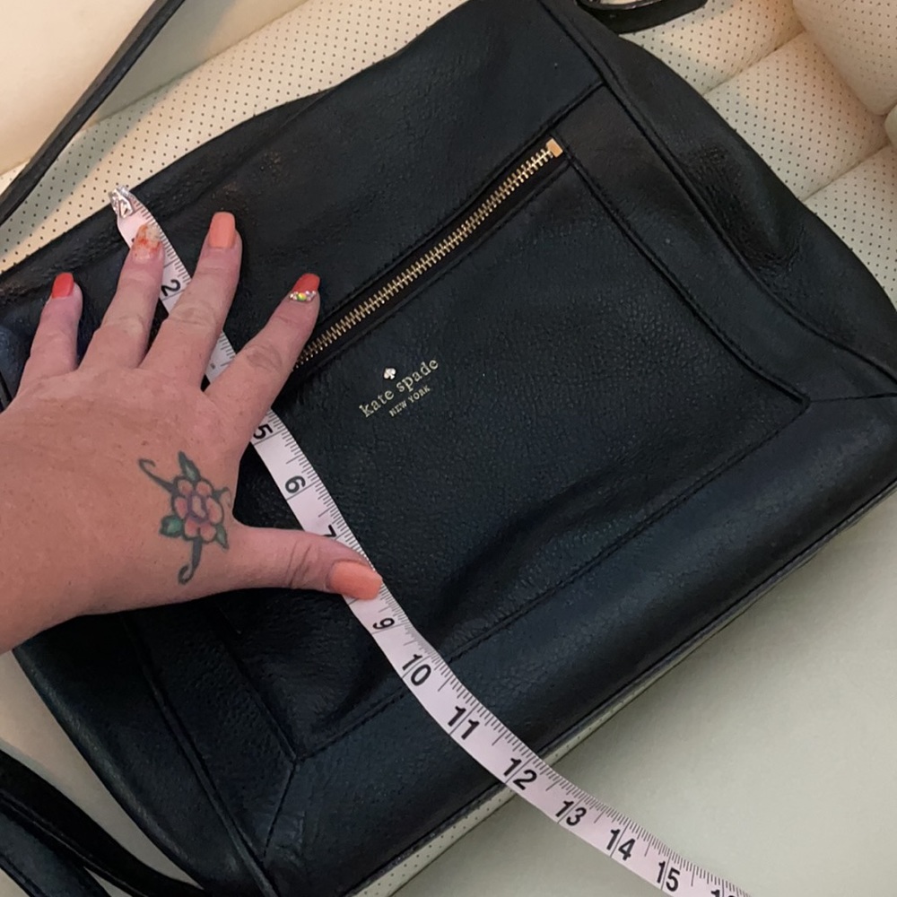 Kate Spade black leather bag - Picture 2 of 8